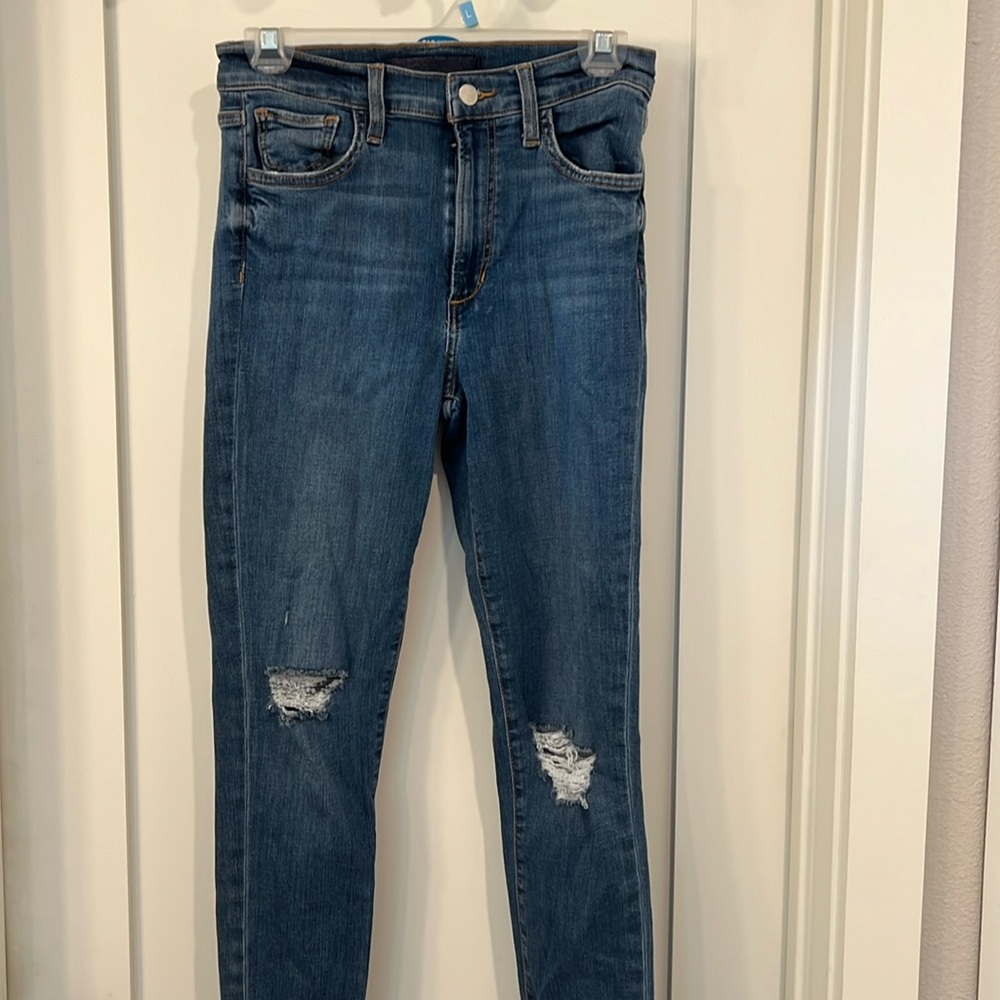 Joe’s jeans, flawless, the Charlie, high-rise, skinny ankle waist 27